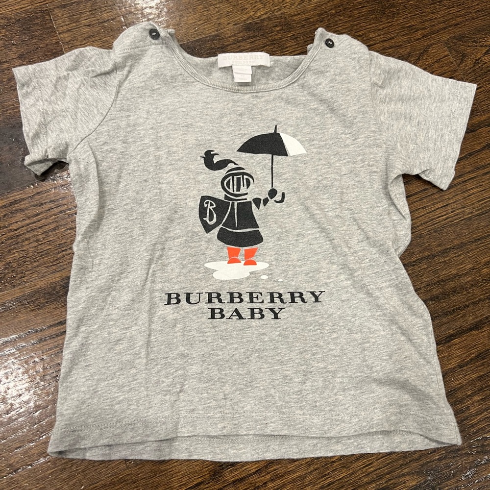 Burberry baby t shirt